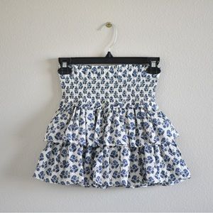 NWT Janie & Jack Floral Smocked Tiered Skirt